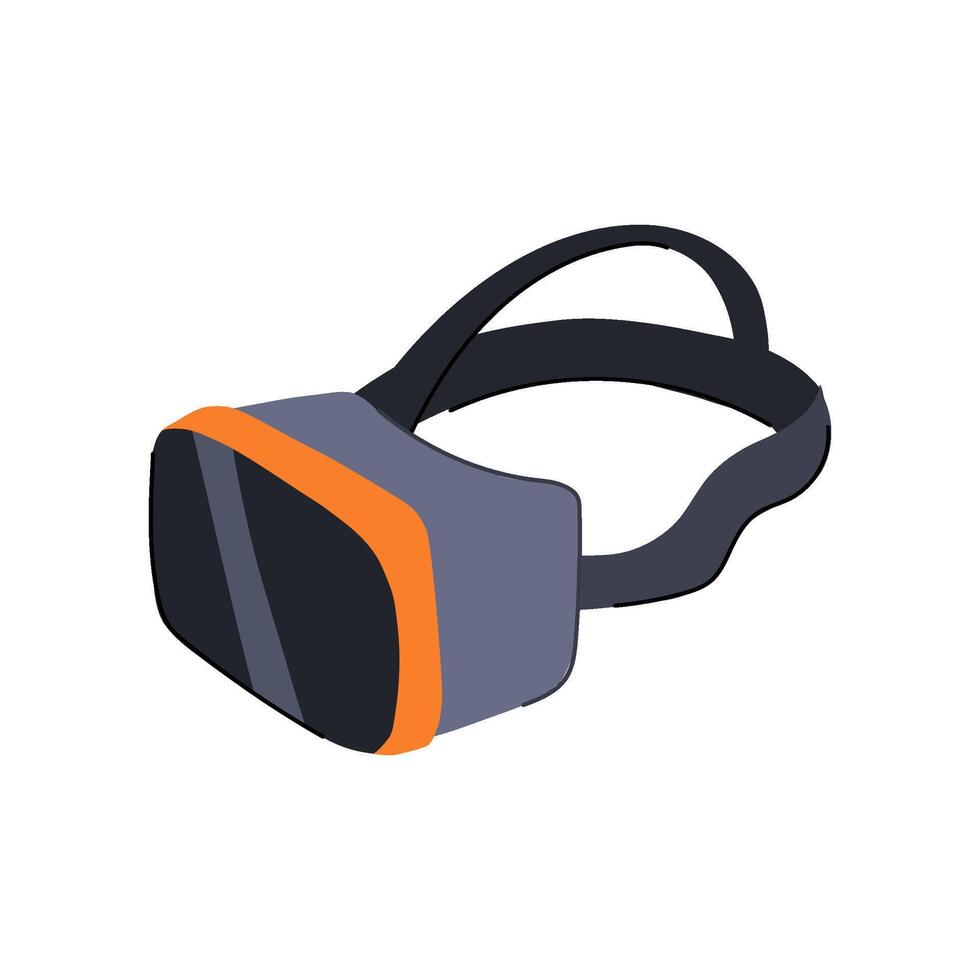 smt augmented reality ar glasses cartoon item vector