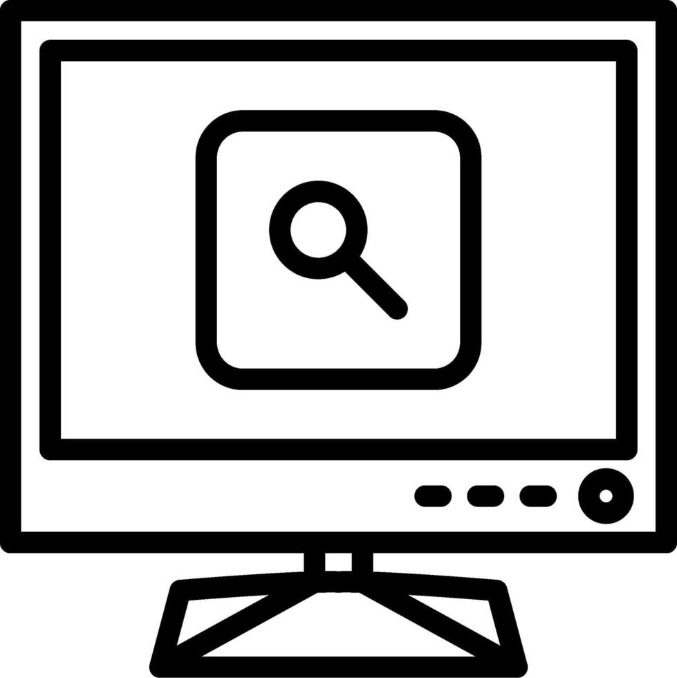 Pin feature for smart tv interface vector