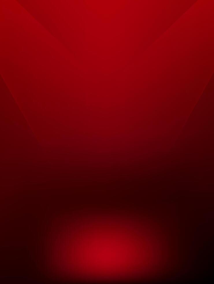 Abstract red gradient color light effect background. Wallpaper design vector