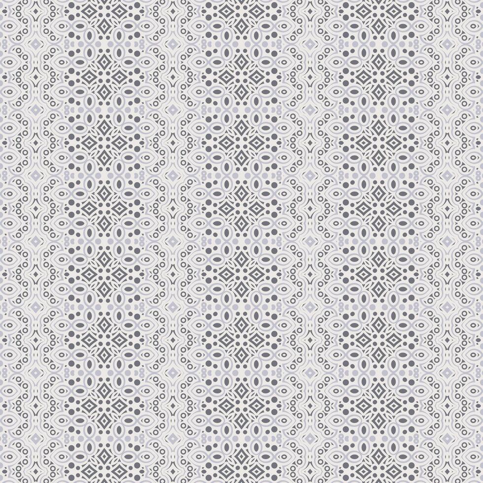 shape Style Abstract Floral Shape Repeat Pattern vector