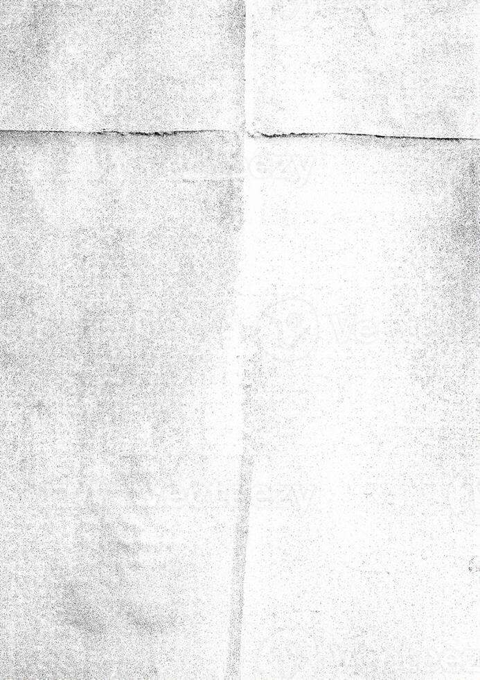 Vintage Paper Folded Against Clean White Background photo