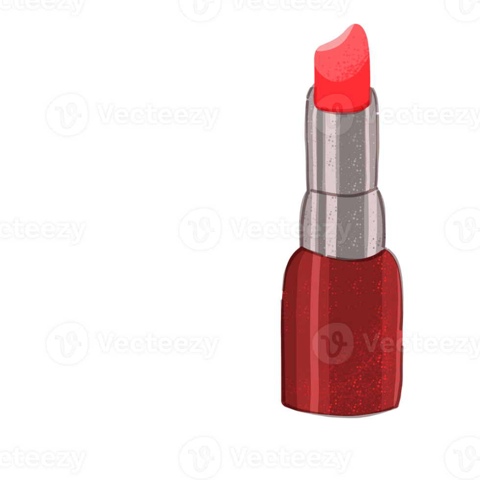 Red Lipstick Makup Professional Female Product, Fashion Romantic Graphic Illustration png