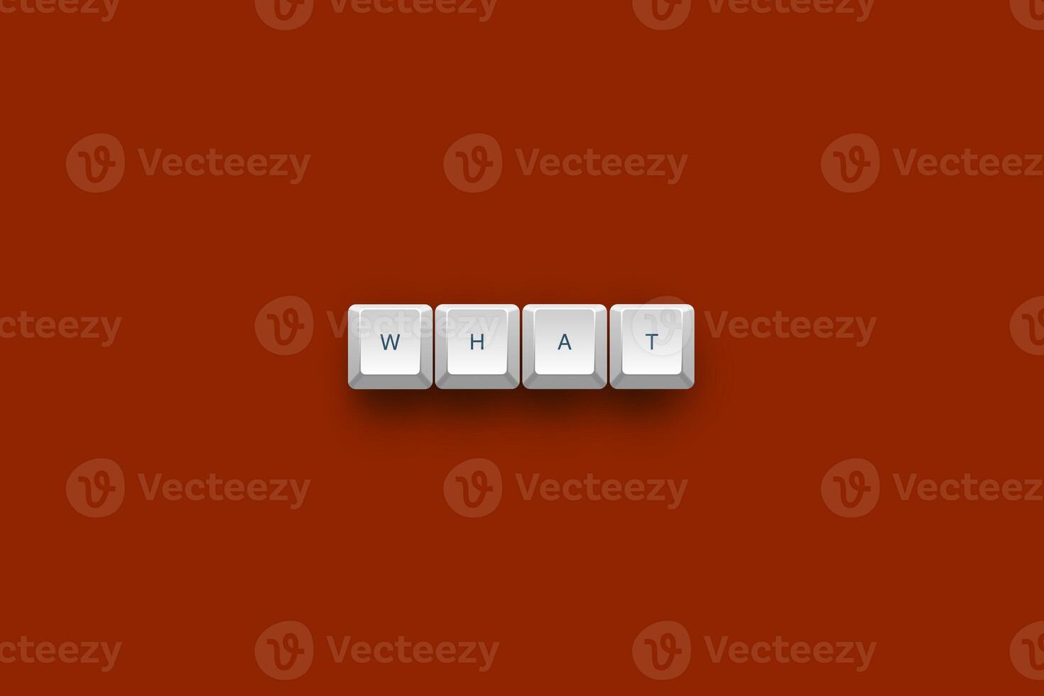 What text on a 3d keyboard button with shadow concept series photo