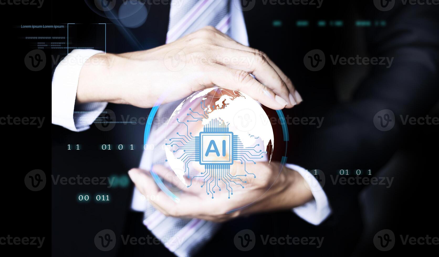 ai in business - ai in business concept photo