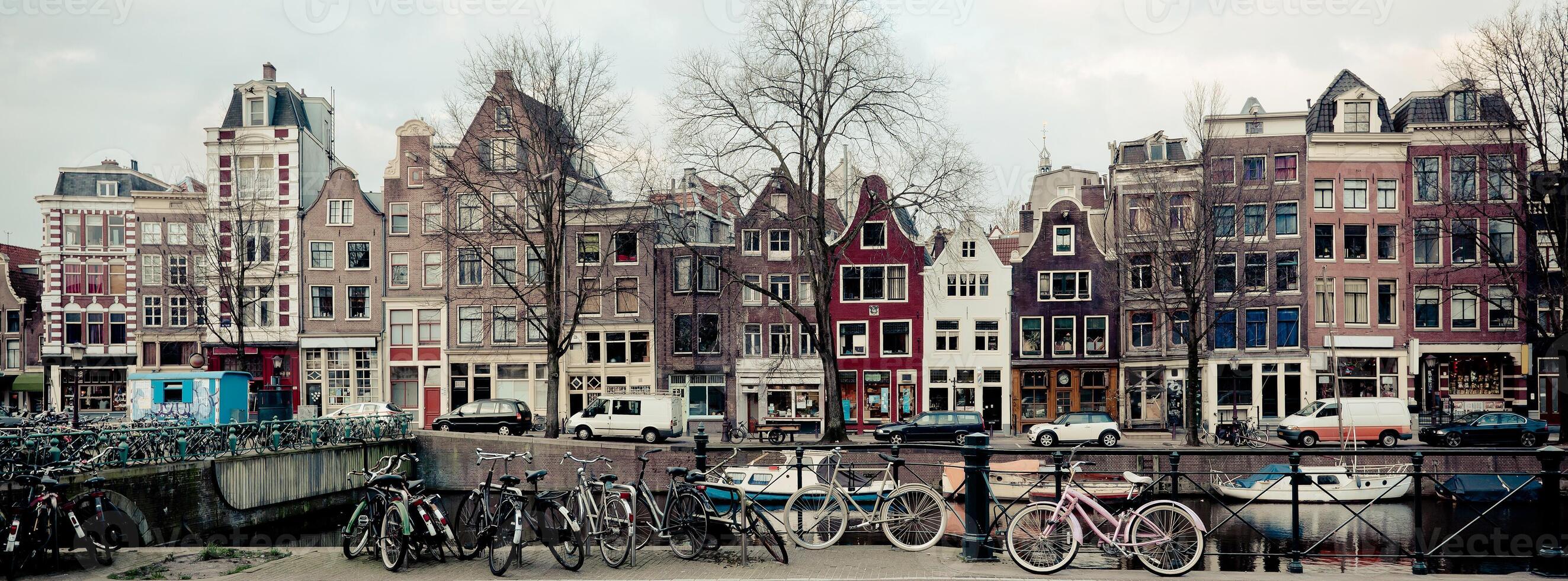 Amsterdam Canal Street view photo