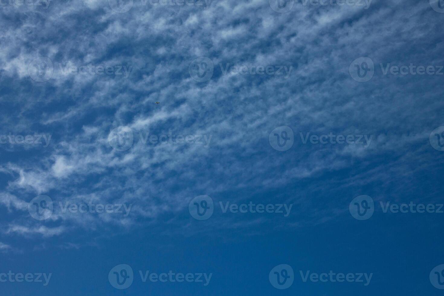 blue sky and clouds photo