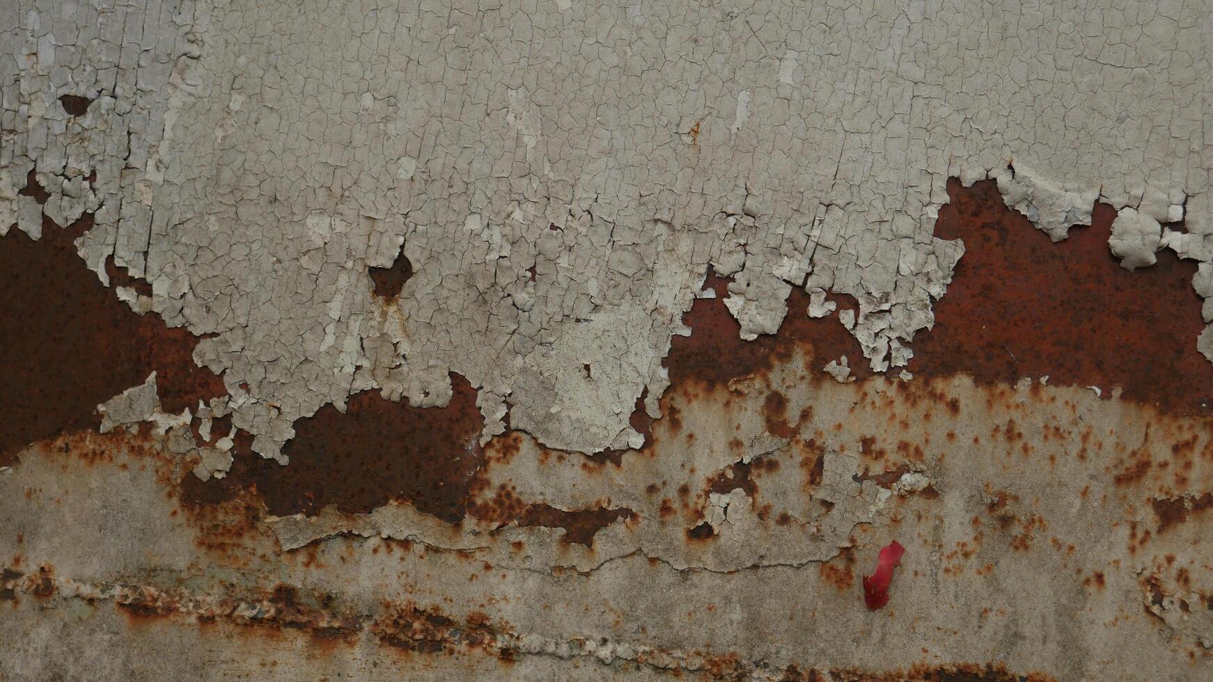 Rusty metal, Grunge metal background, Texture scratches and cracks, Iron surface full area. photo
