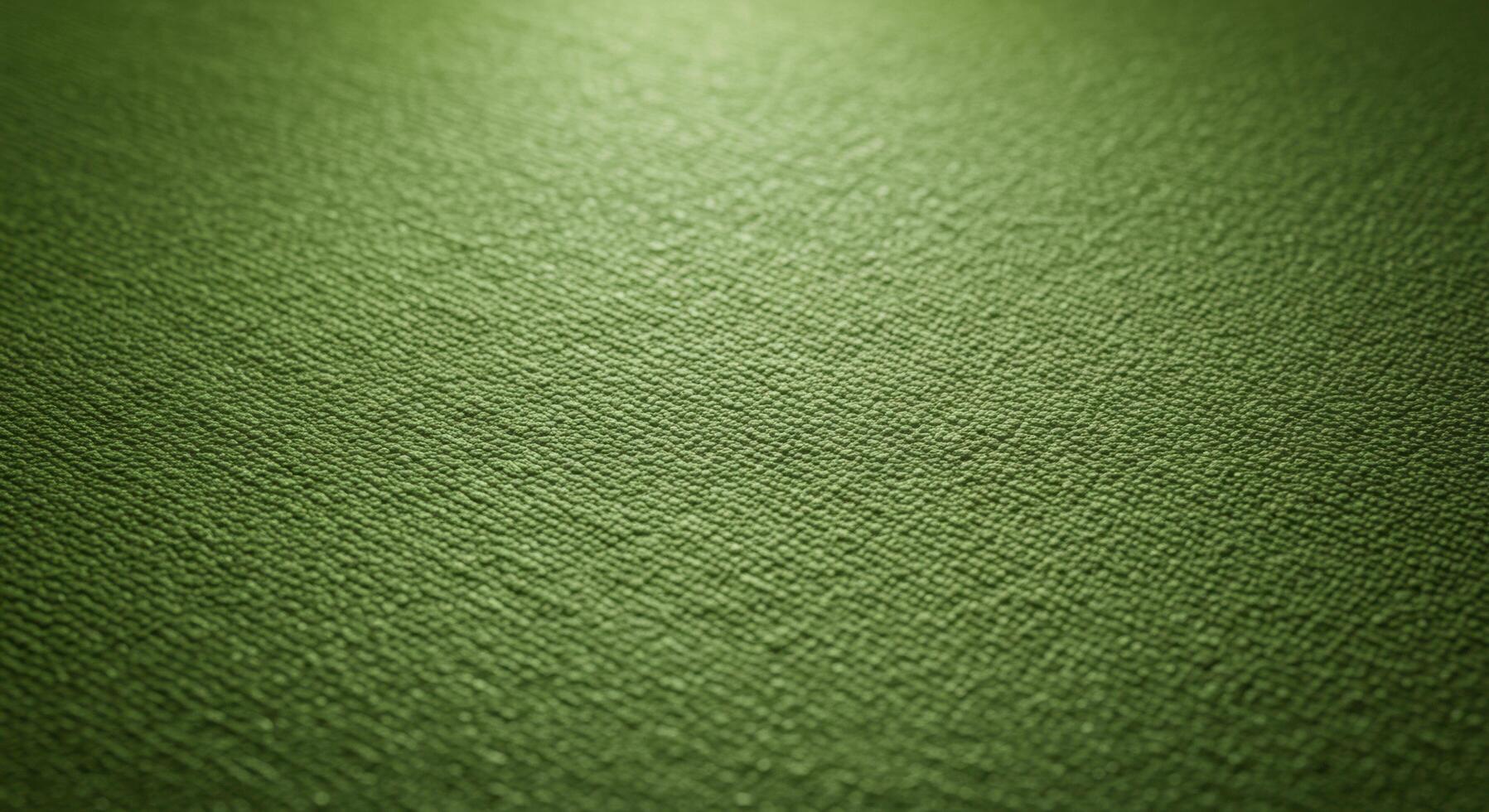 Green textured surface background with detailed weave pattern design photo