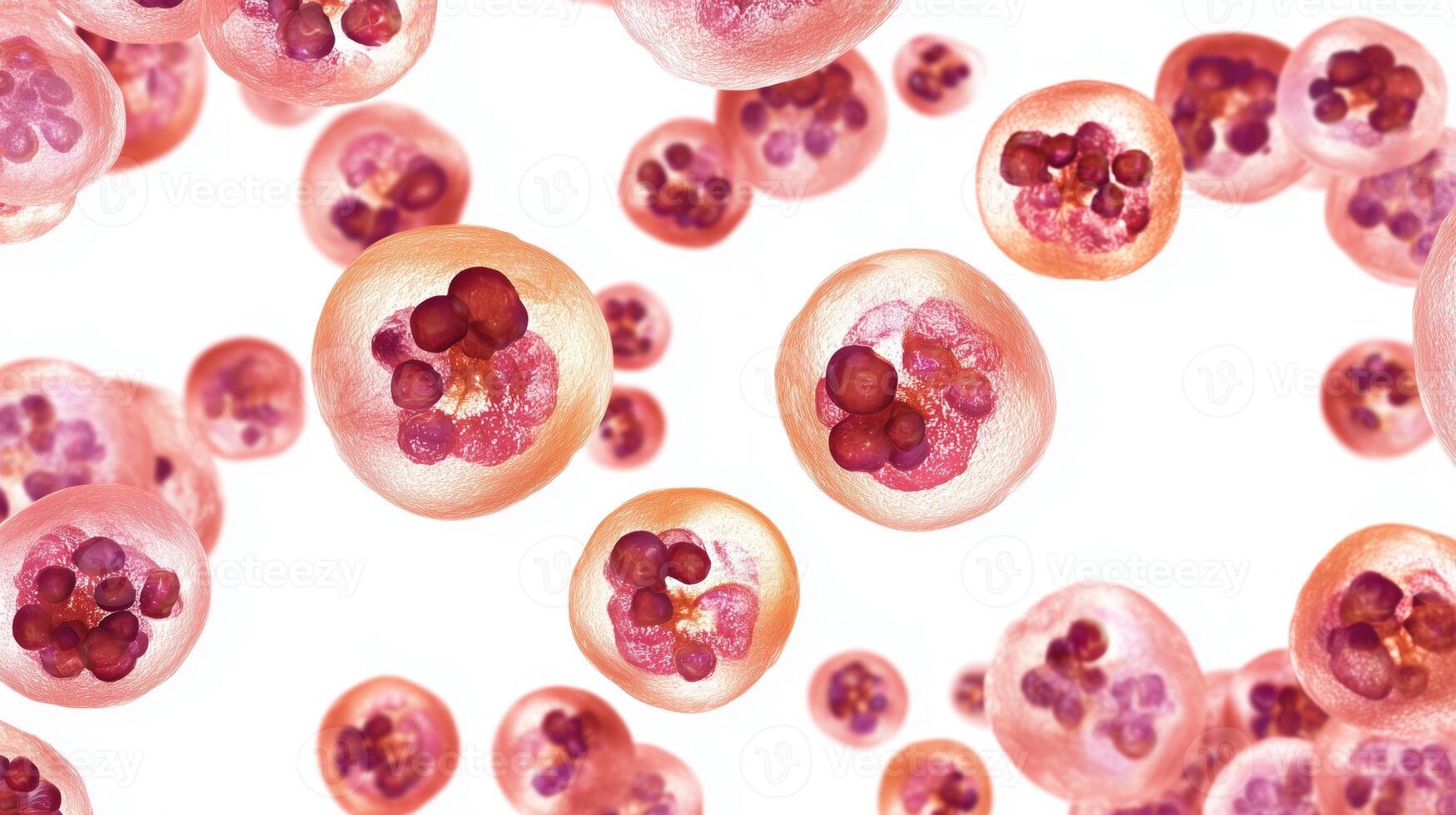 A focus on blood cells reveals a fascinating interaction with metal components. The vibrant characteristics of these cells suggest potential for rejuvenation and youth restoration in research. photo