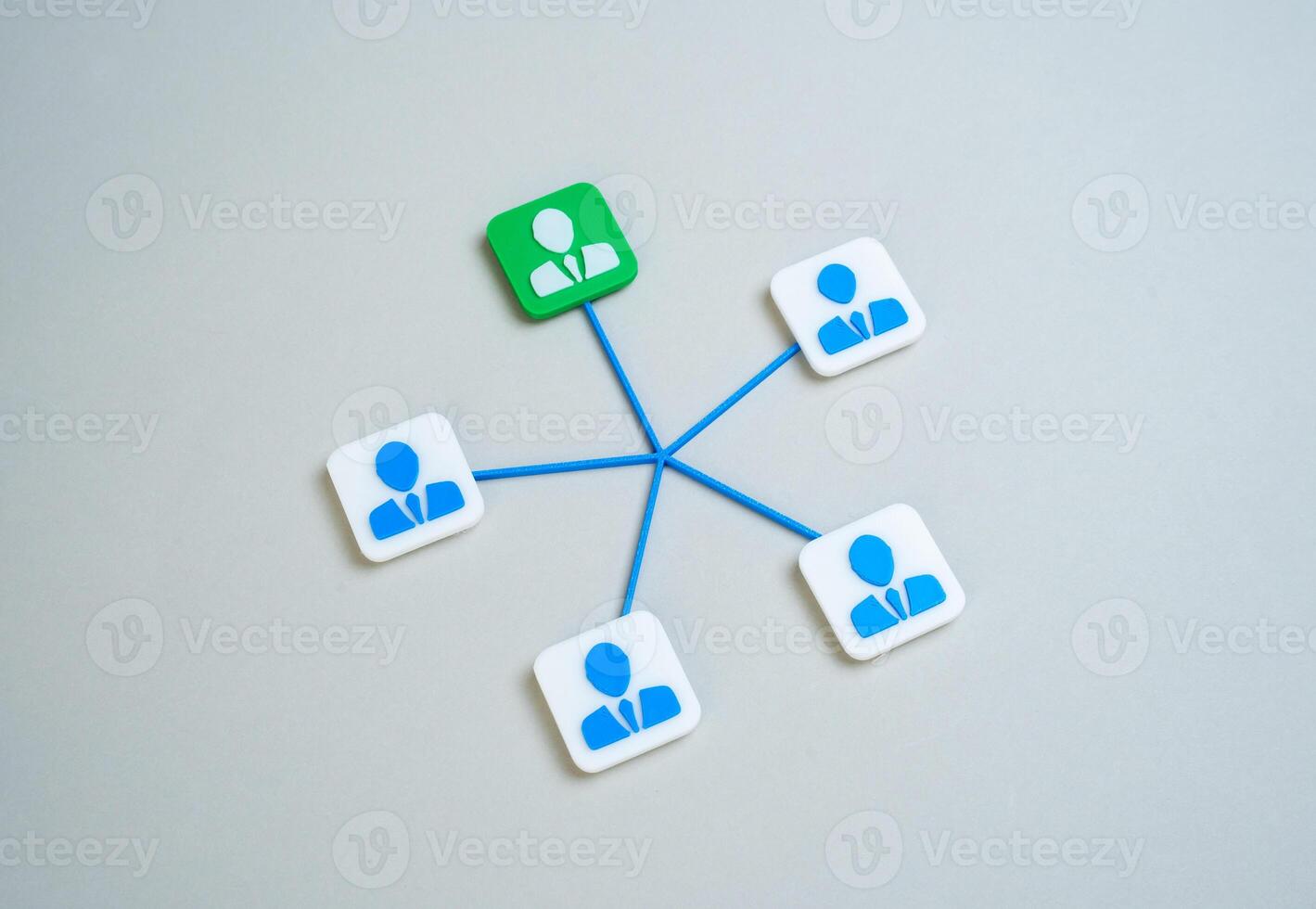 Leader and team. Joining forces. Selecting a candidate for leadership. Leadership development, group alignment, unity under collective vision and responsibility. photo