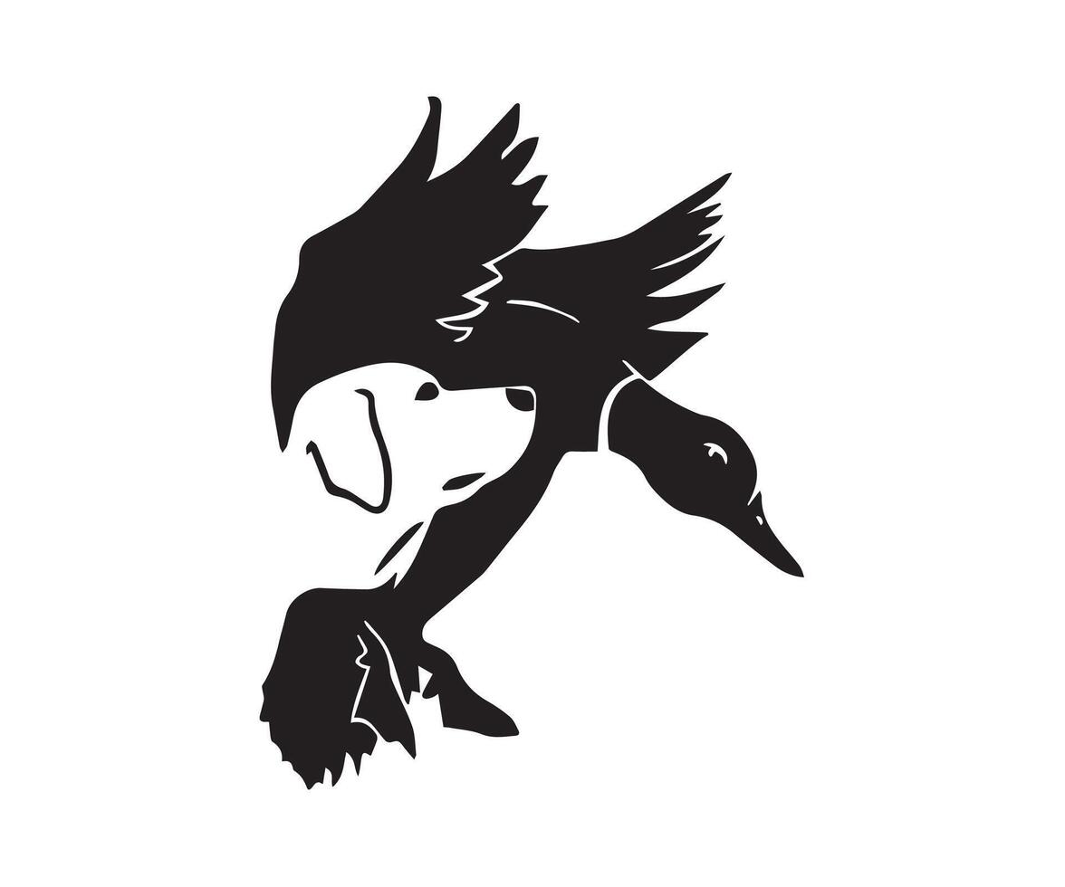 duck hunting illustration, hunter dog graphic art vector
