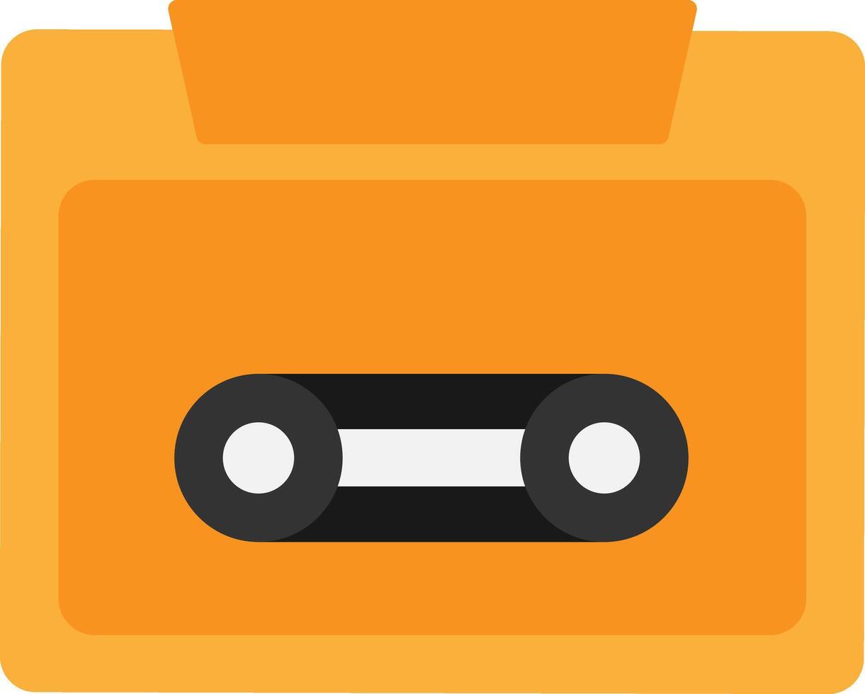 Cassette Tape CassateSound vector