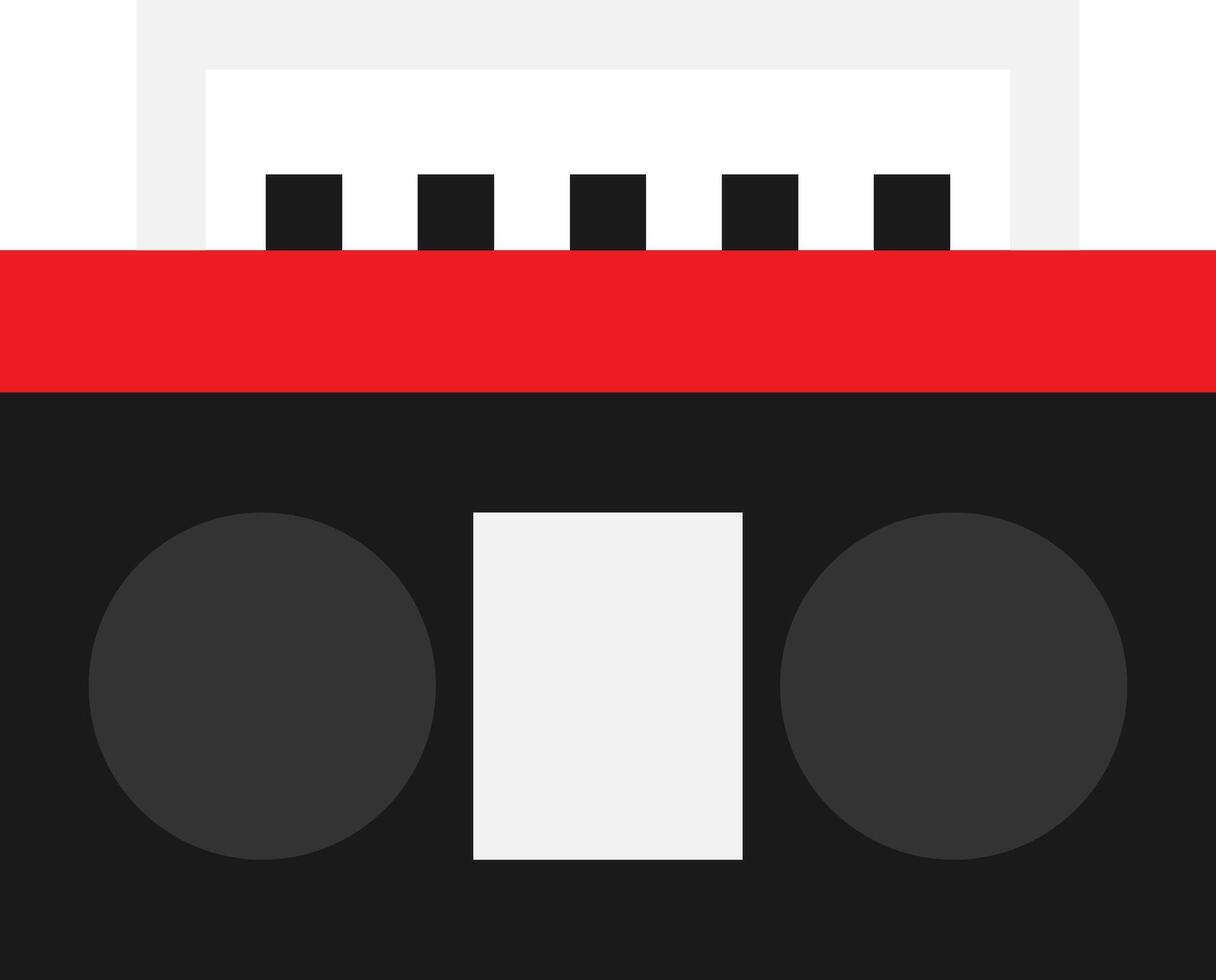 Boombox Speaker ToneSound vector