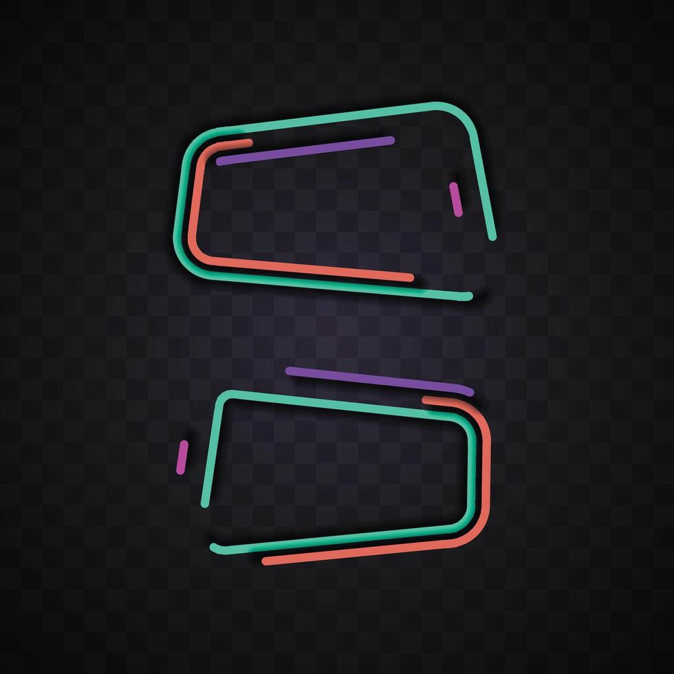 Line abstract banner. Simple banner. Futuristic banner. vector