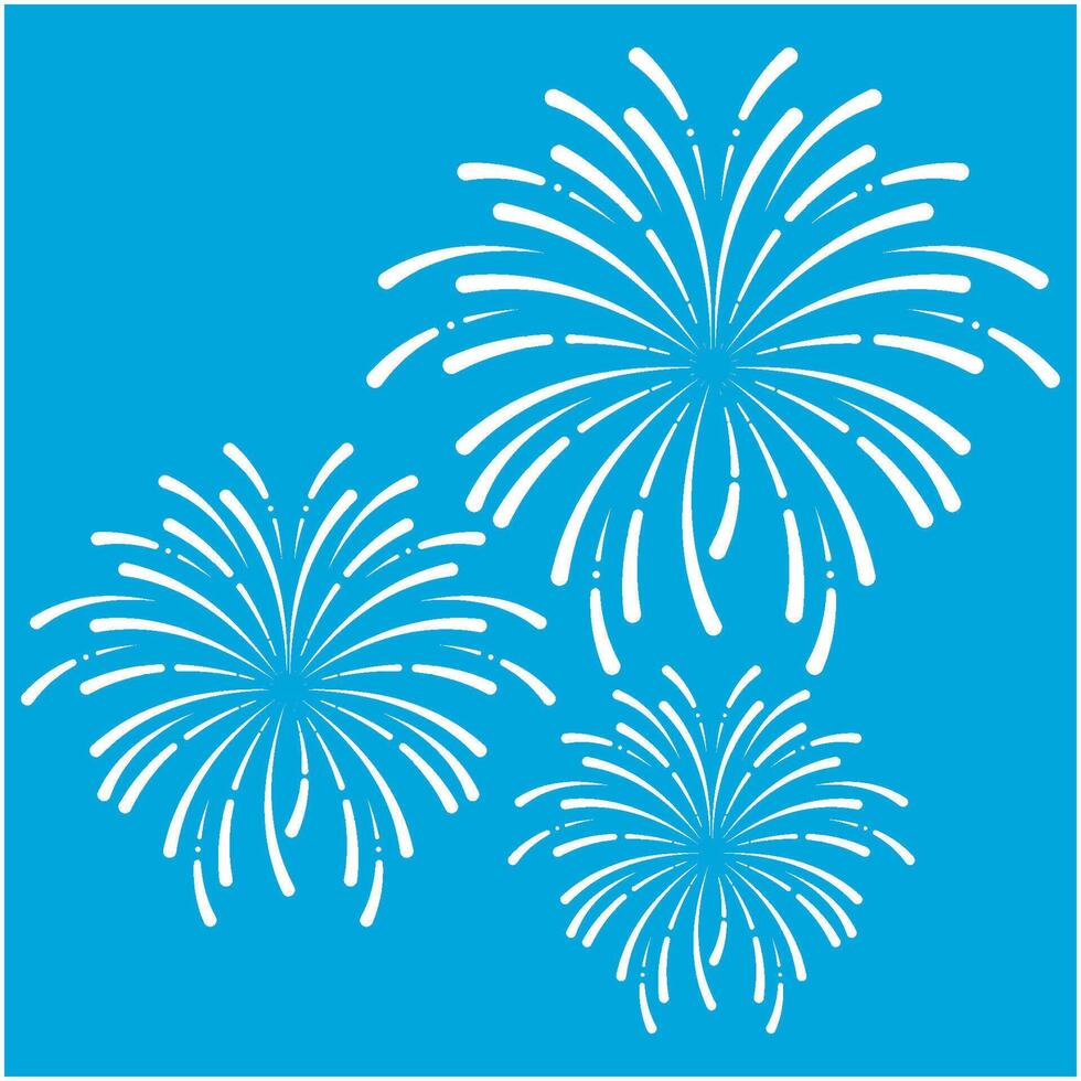 Fireworks icon illustration design vector