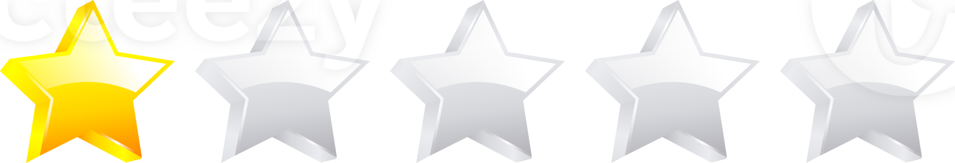 Customer Rating One Star Feedback Review png