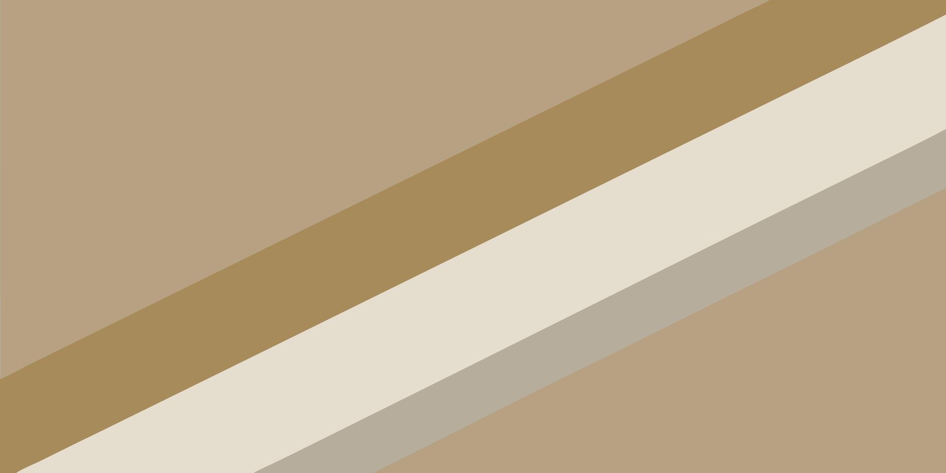 Diagonal stripes in shades beige brown creating a geometric pattern Ombre effect vector