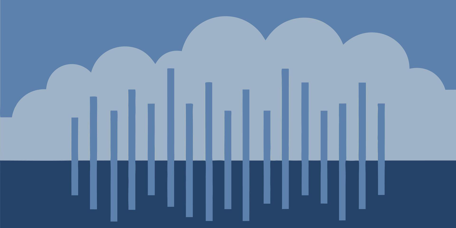 Cloud Computing Data Center Server Infrastructure Network Storage Digital vector