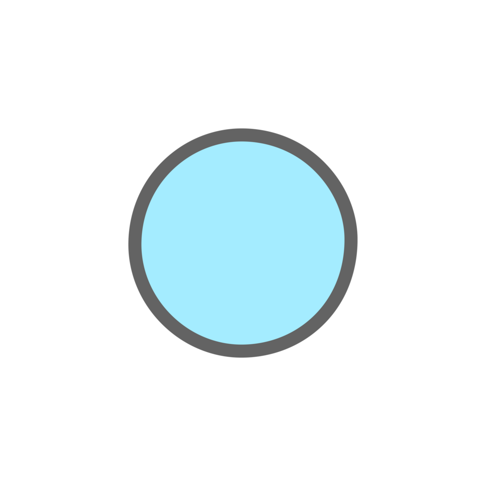 Blue White Whole Pie Chart Circle Icon png