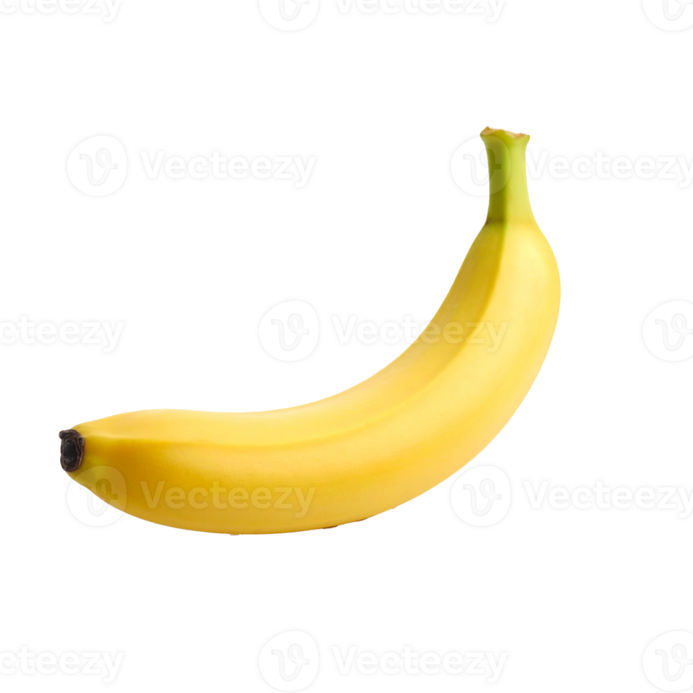 A ripe and delicious yellow banana perfect for a healthy snack png