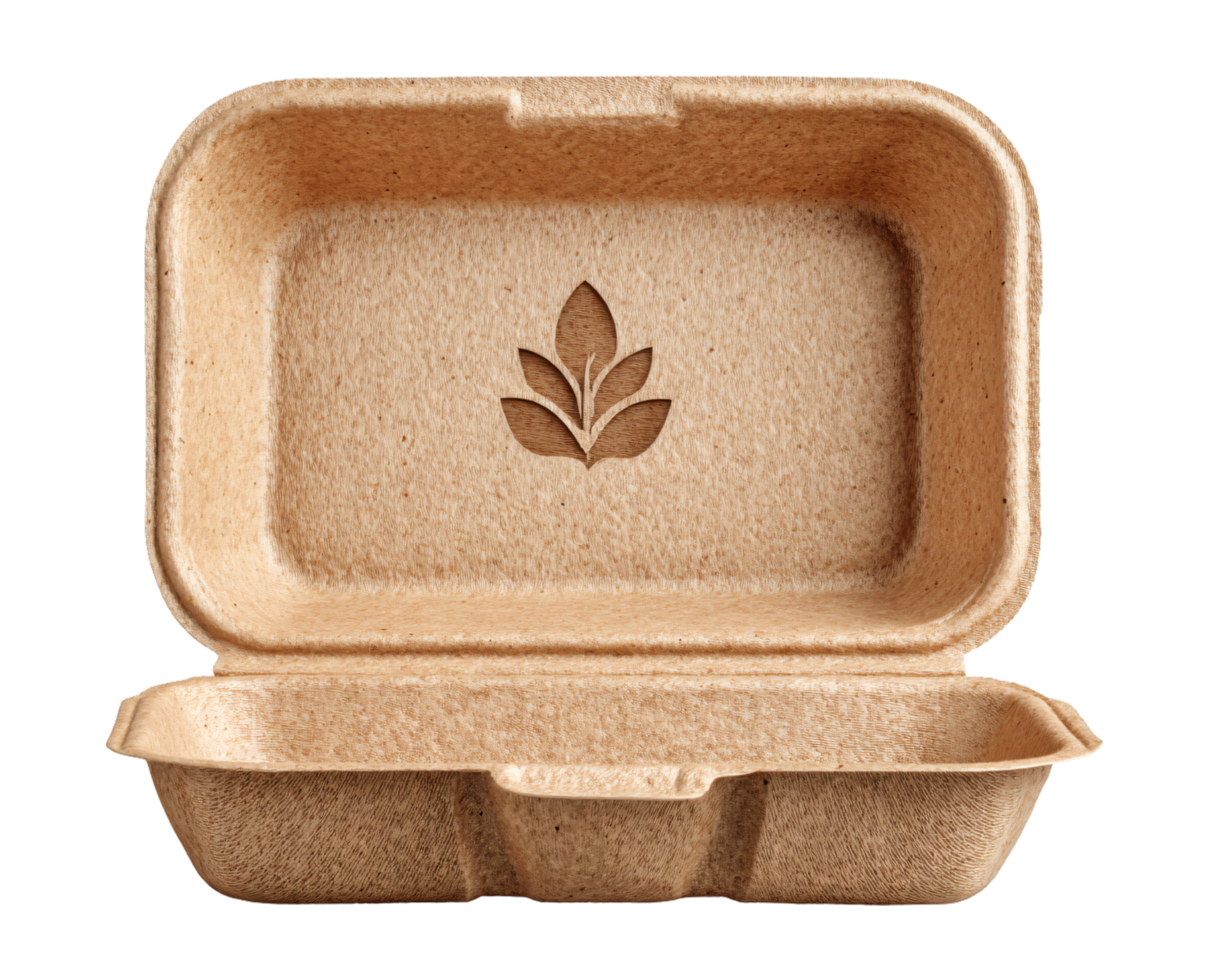 Eco-Friendly Takeout Container Made from Sustainable Materials png