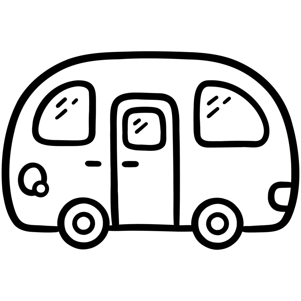Van toy doodle png