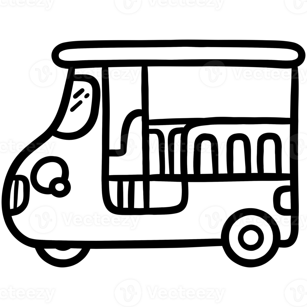 Tuk tuk doodle png