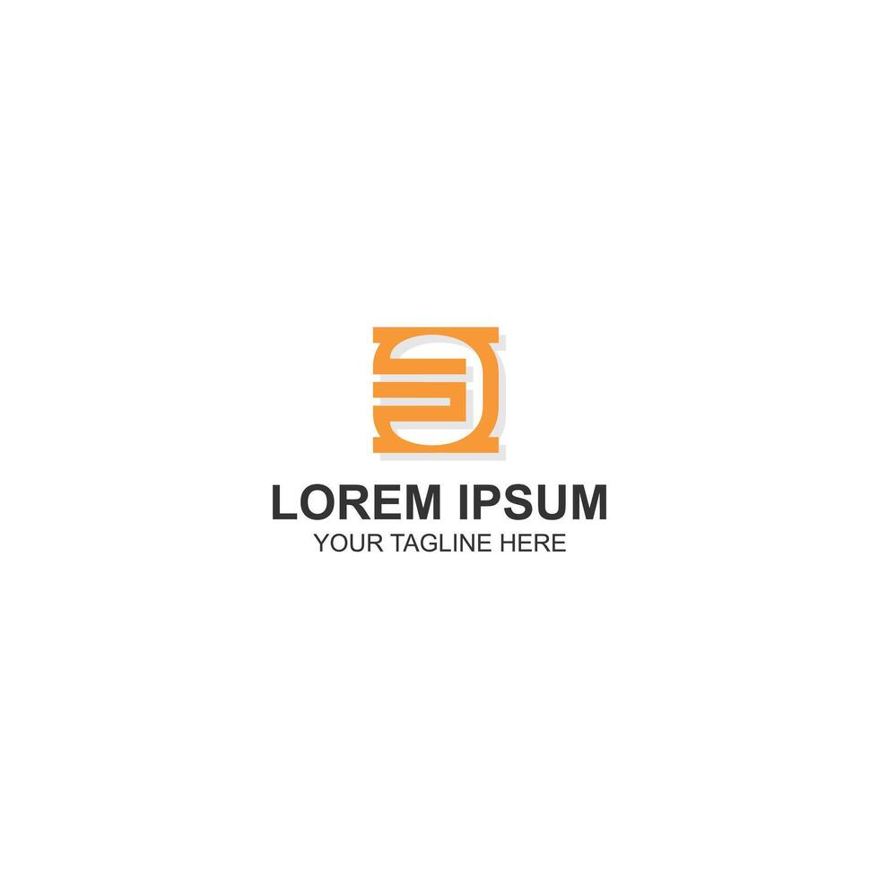 letter s logo design for company logo or business with creative illustration vector