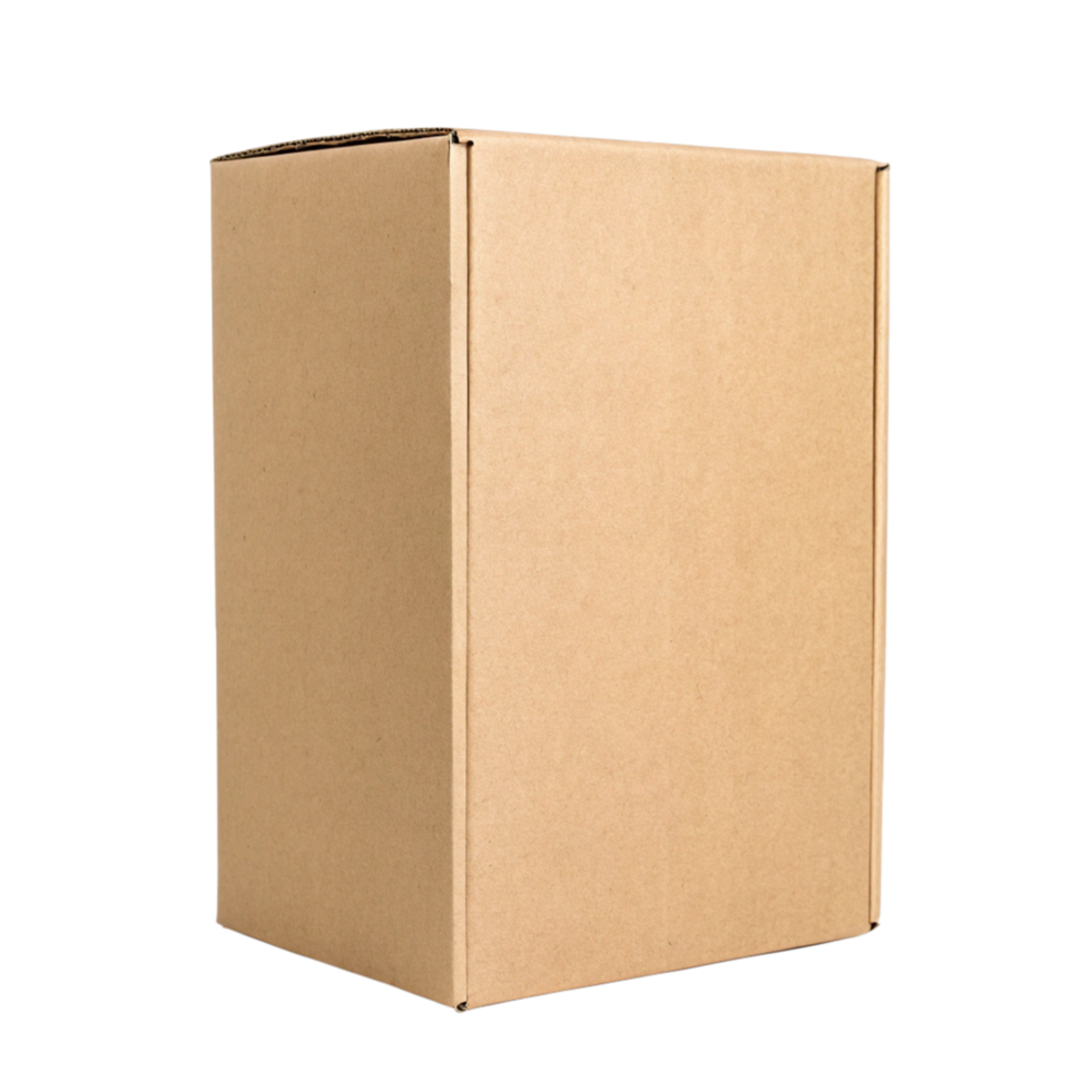 Brown Cardboard Box Packaging Delivery Shipping Product png