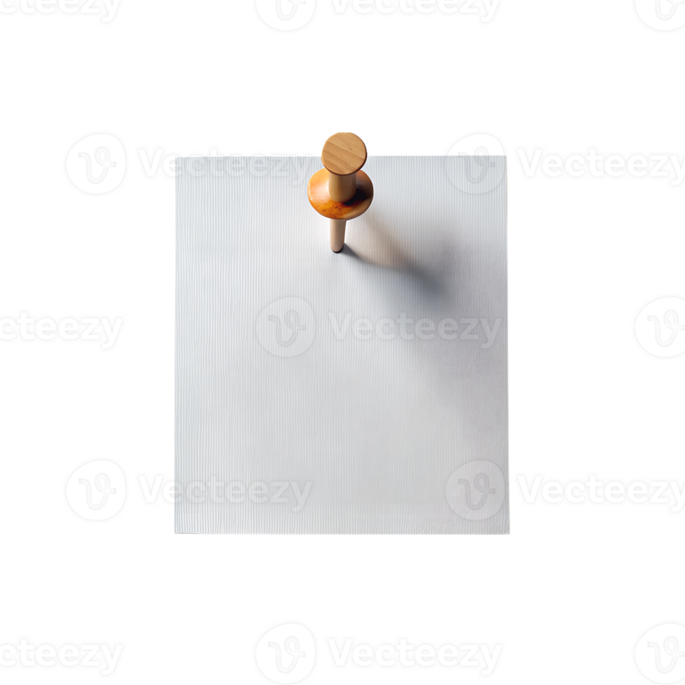 A wooden stick is on top of a white piece of paper png