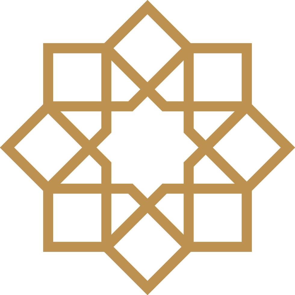 Mandala element decoration in Arabian vector