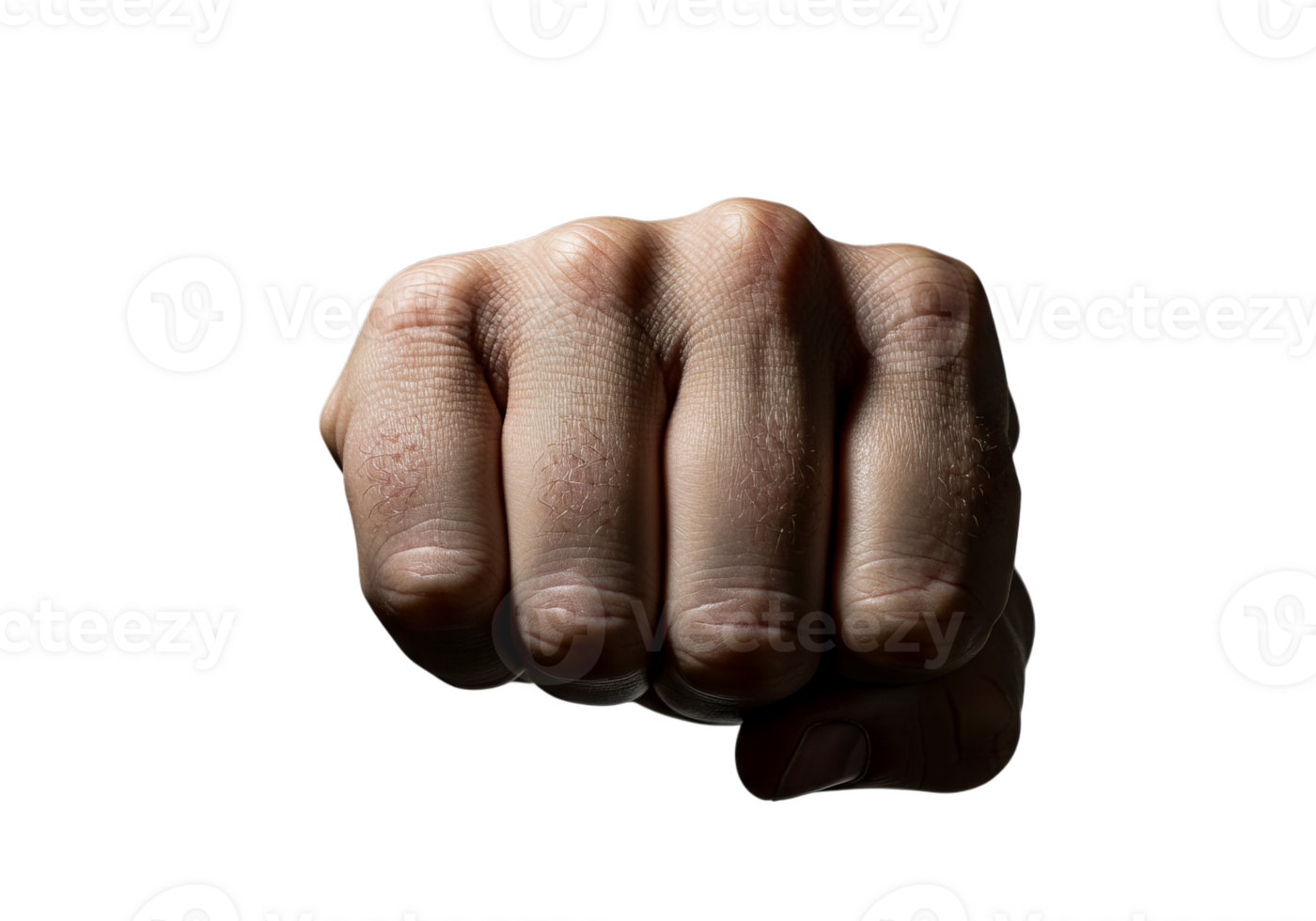 Close Up Fist Showing Strength and Power png