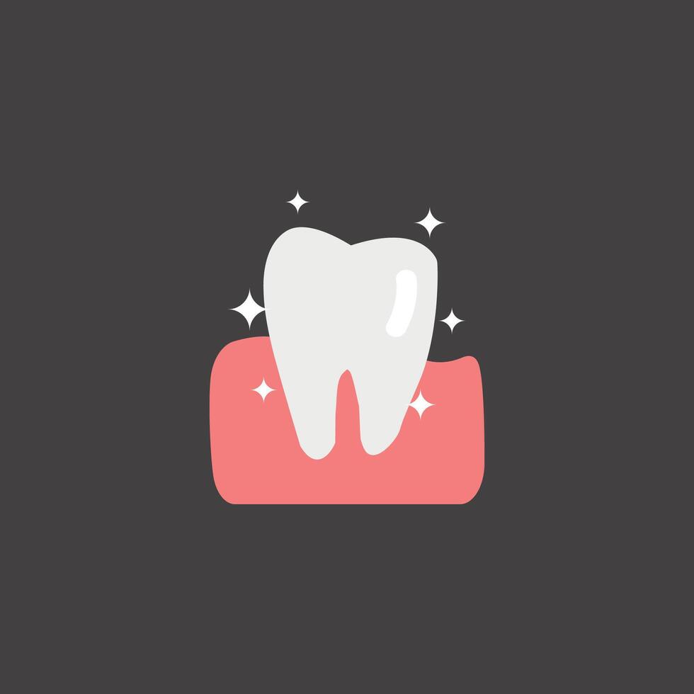 illustration of healthy teeth design. vector