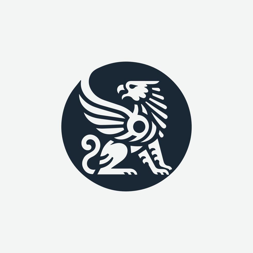 Ancient Gryphon Logo vector
