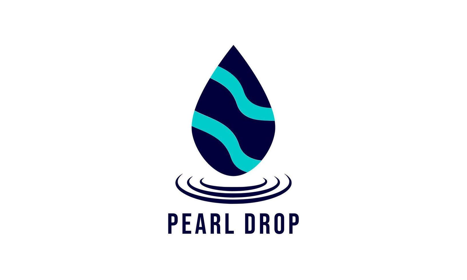 Water Droplet Creative Design Logo vector