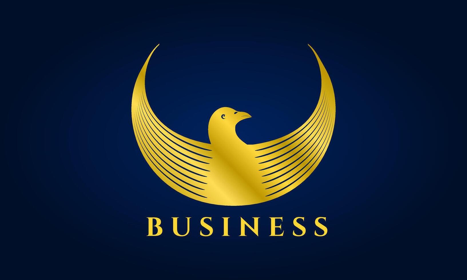 Modern Pigeon Logo Template vector