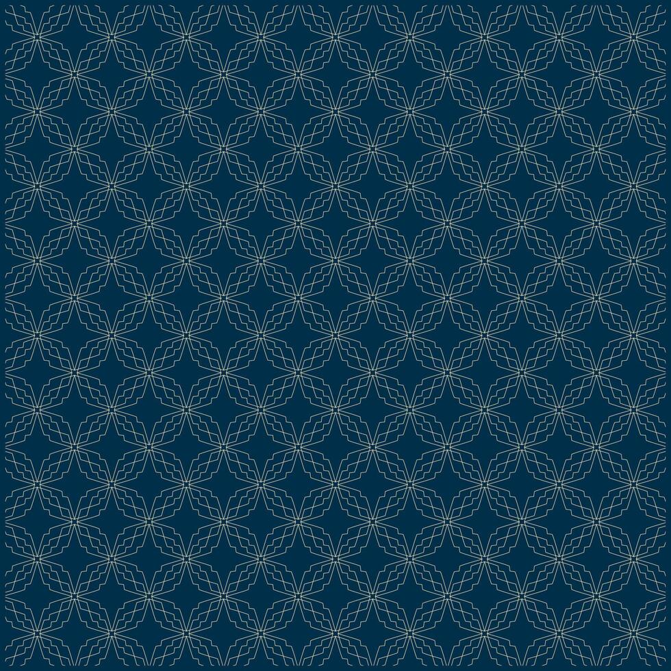 regular abstract pattern of fractal shape with dark background vector