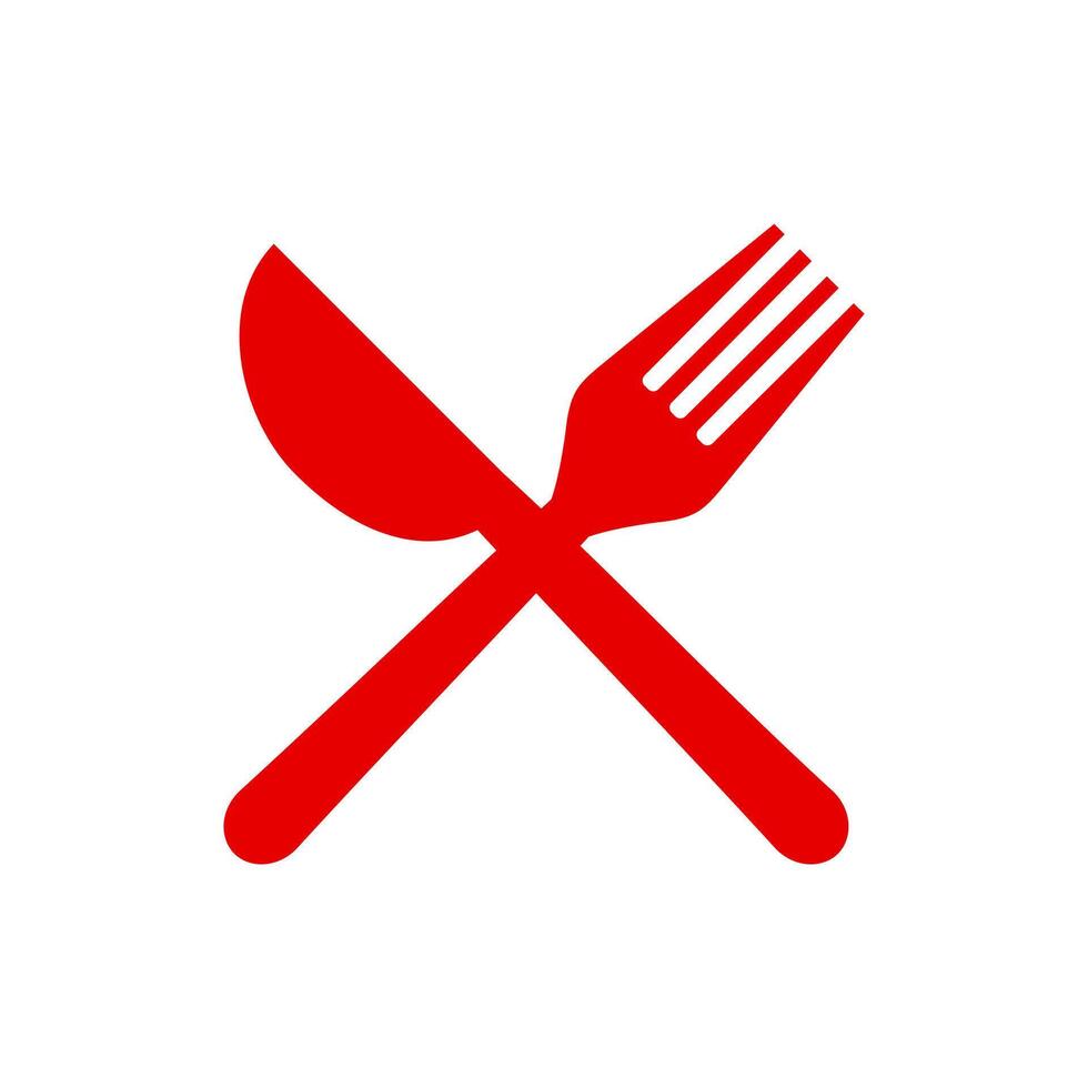 Spoon and fork icon. Catering icon set. restaurants, canteens, cafes. vector