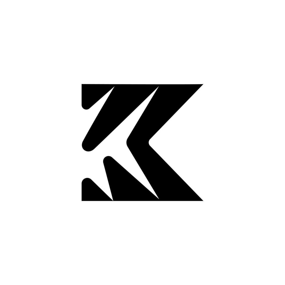 Letter K logo. icon, , symbol abstract vector