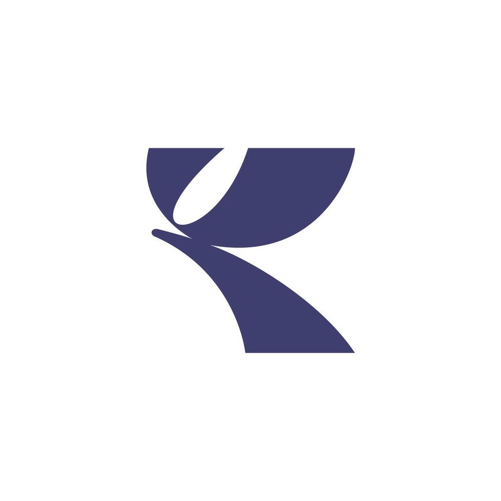 Letter K Logo Design. letter R vector
