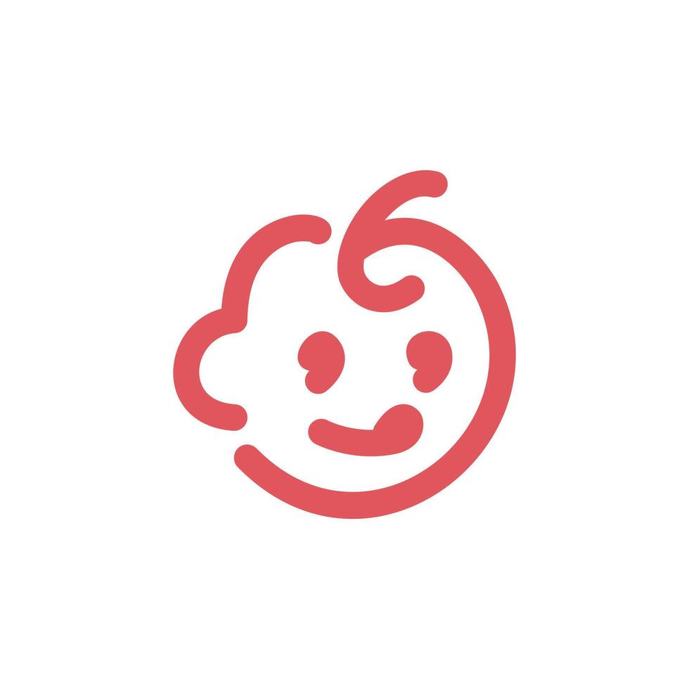 cute logo baby logo babyspa logo Toddler Clothing vector