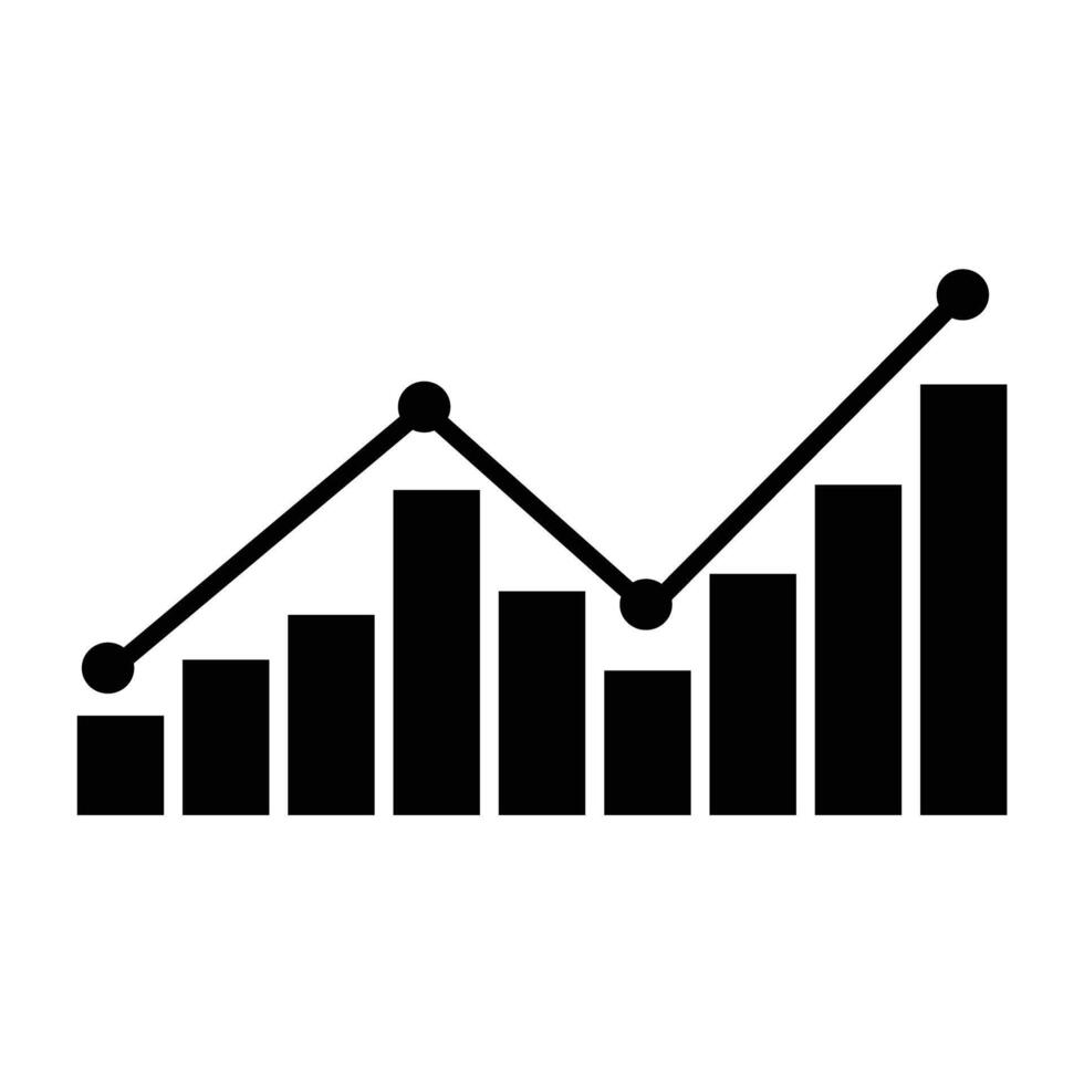 business growth infographic increasing profit digital bussines vector