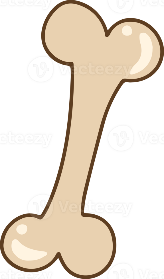 A bone shaped letter i png