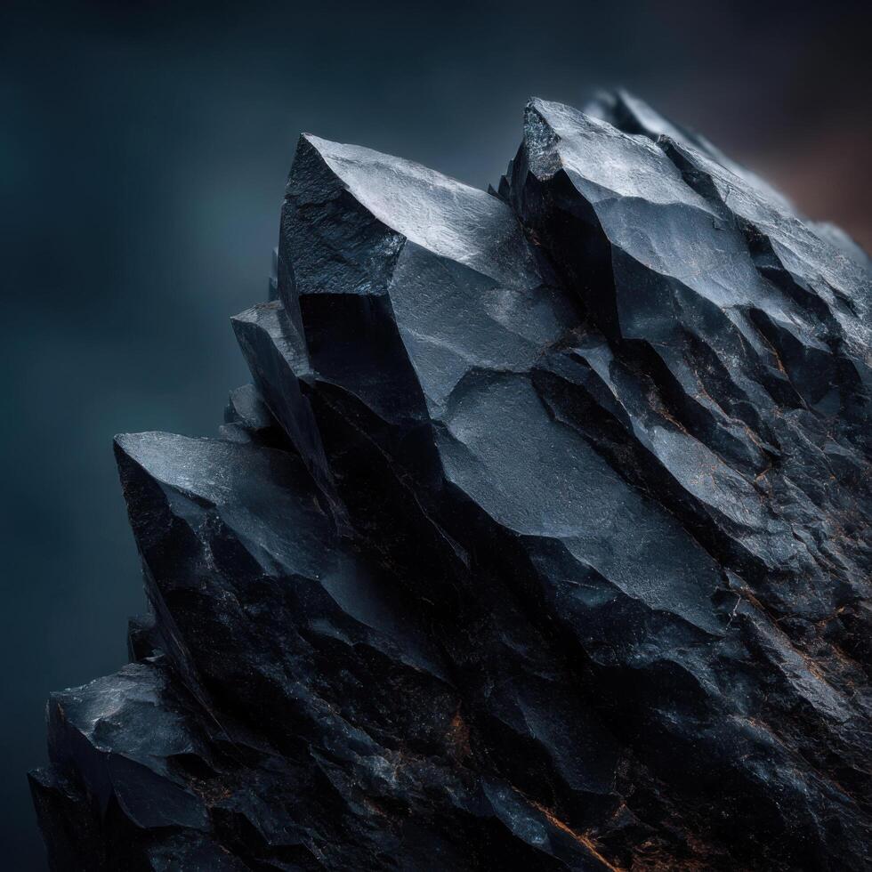 Natures Sharp Beauty Is Found In Raw Obsidian photo
