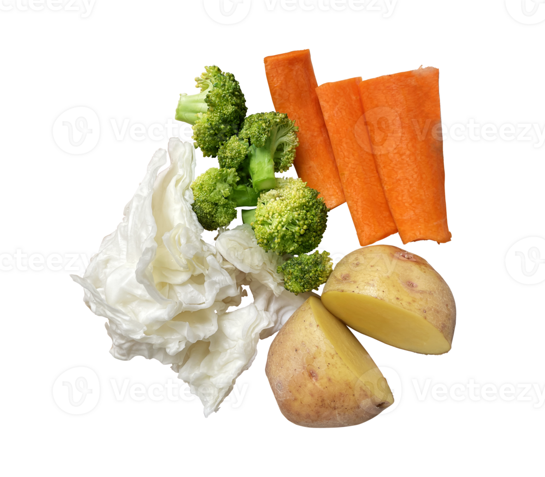 raw vegetables are ingredients for cooking png