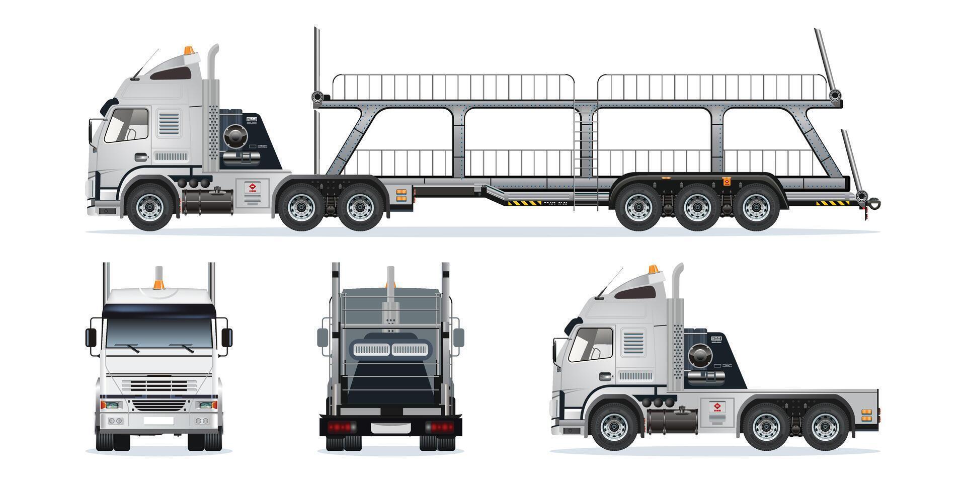 freight transport truck illustration vector