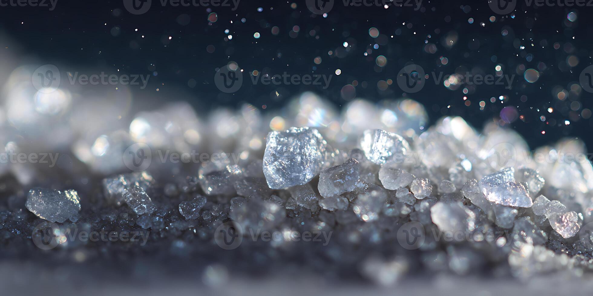 Salt with Natural Shadows. photo