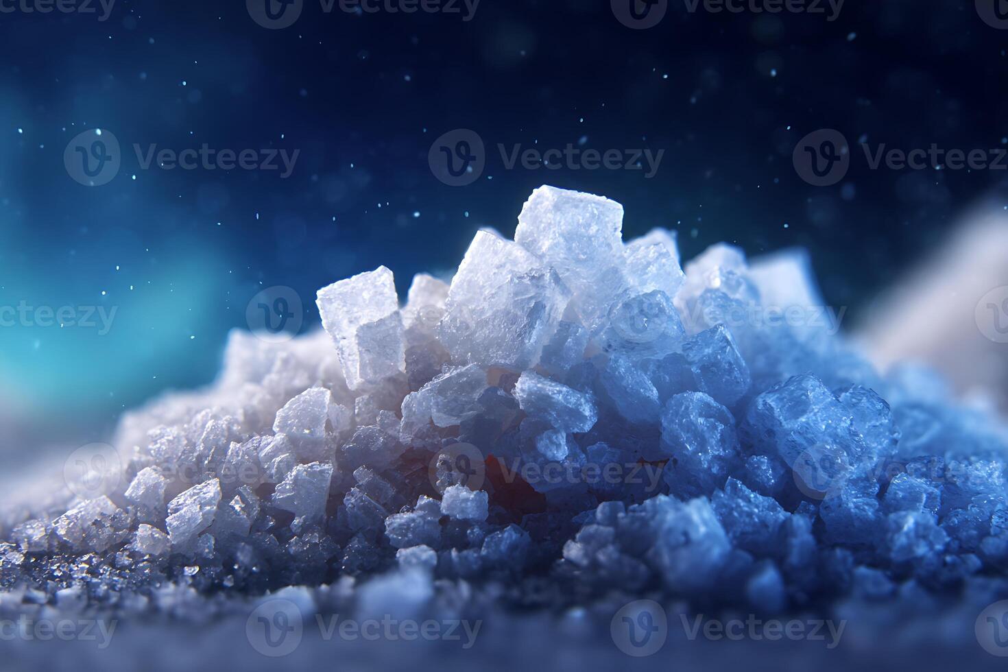 Salt with Natural Shadows photo