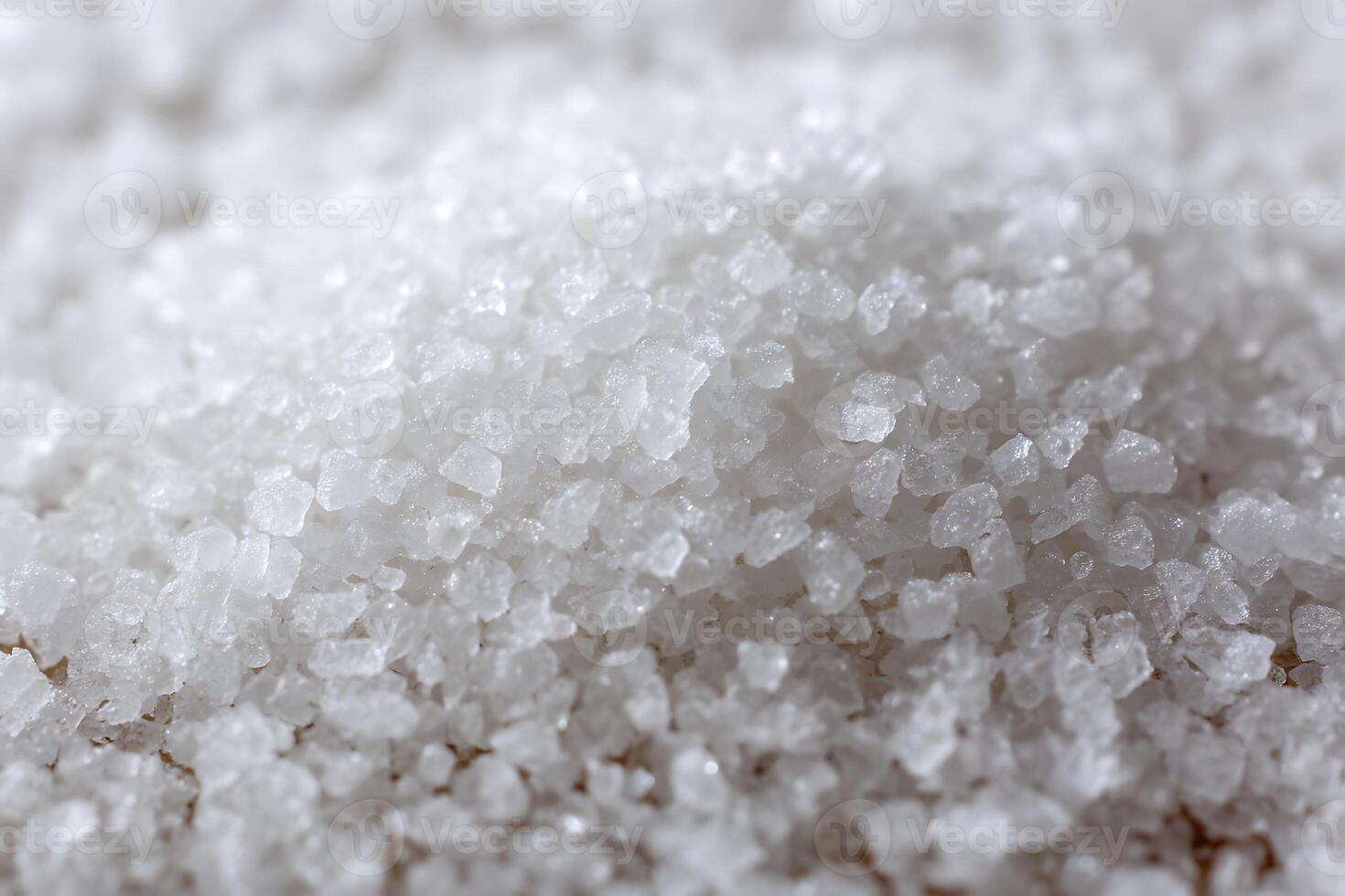 Close-Up of Natural Rock Salt Texture photo