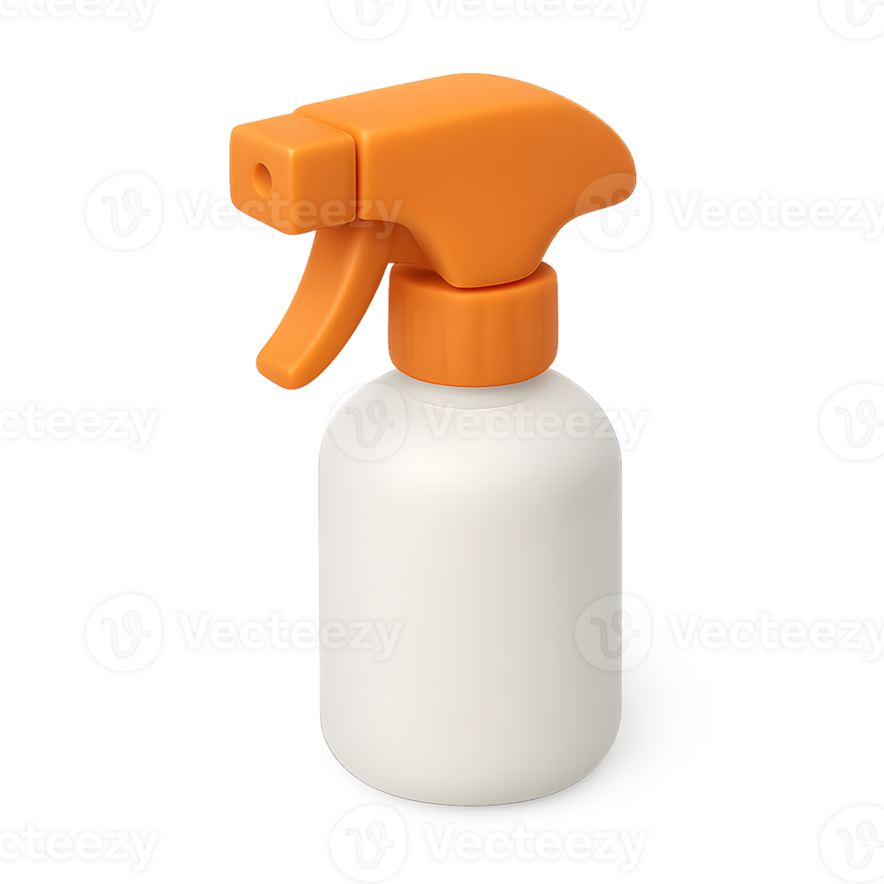 3D Isometric Barbershop Spray Bottle Icon png